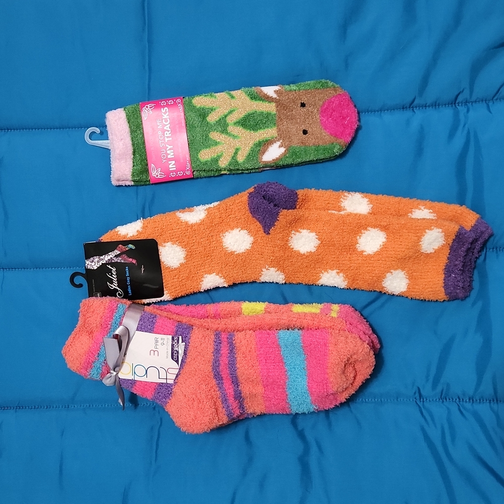 Bundle of Fuzzy Socks